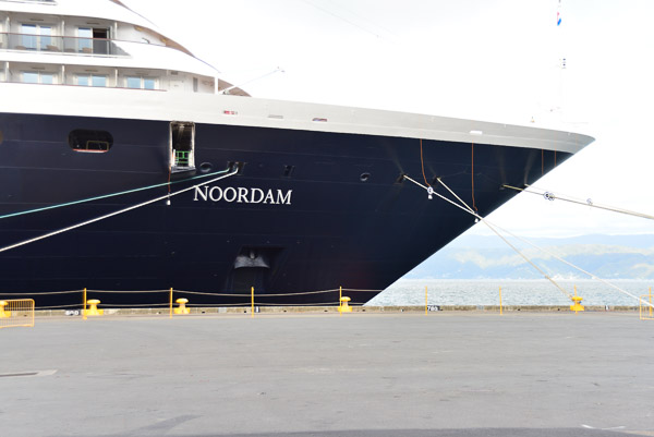 The clean cut lines of the Ms Noordam.