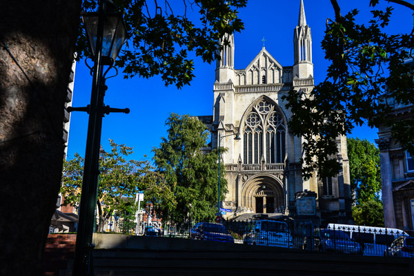 The Cathedral in the centre of Dunedin.