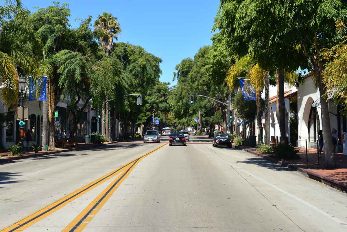 State street, Santa Barbara, California