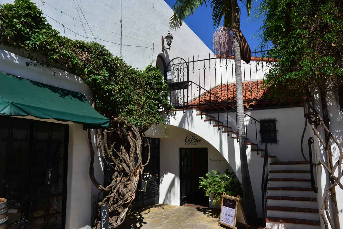 Spanish style building, Santa Barbara, California