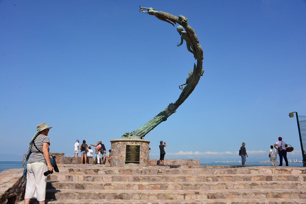 Sculpture on the Scupture Walk, Vallarta, Mexico