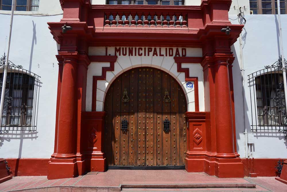 Doorway in La Serena, Chile