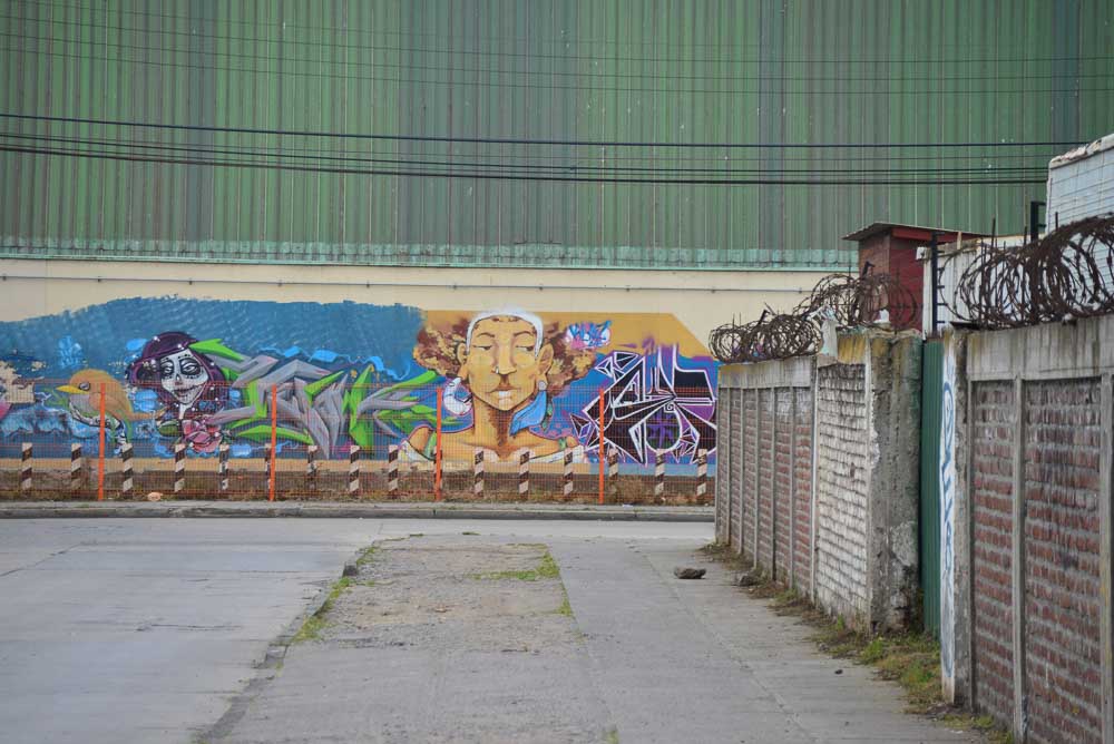 Street art in San Antonio chile