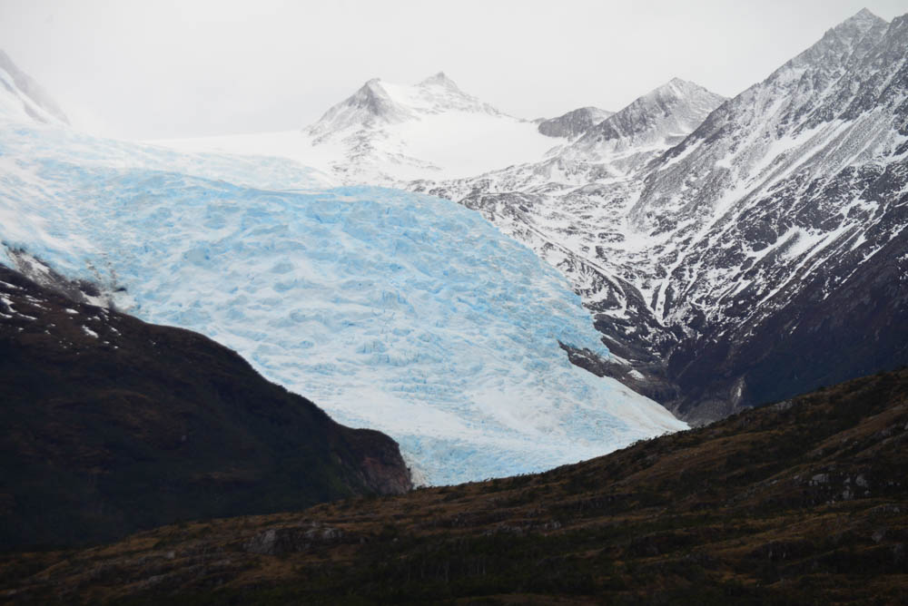 The Italia glacier in Patagonia, southern Chile.