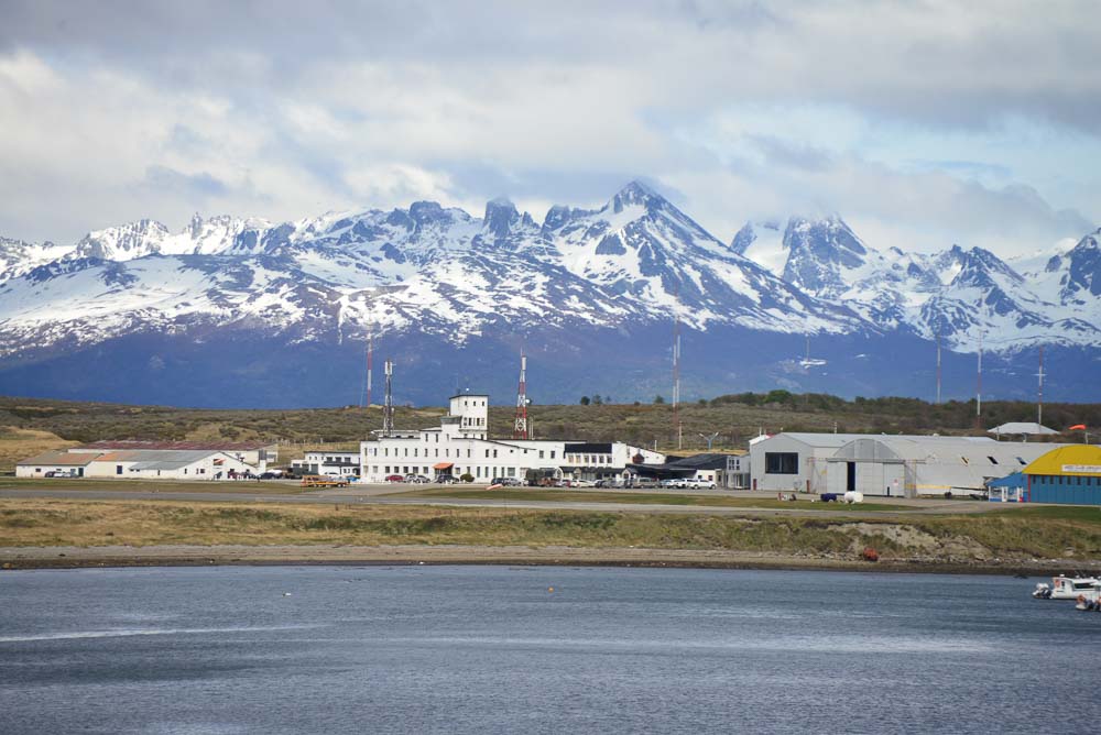 Airport at Ushuaia Tierra Del Fuego Patagonia Argentina