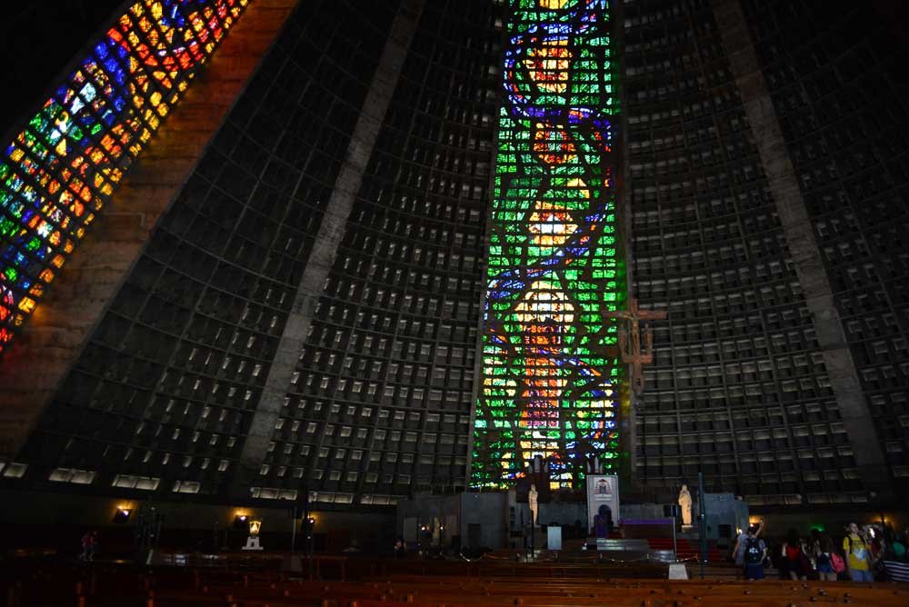 Cathedral in Rio de Janeiro, Brazil