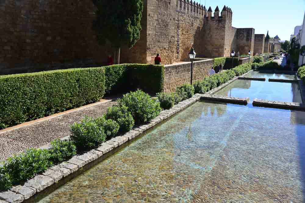 Walls of the old city Cordoba Spain