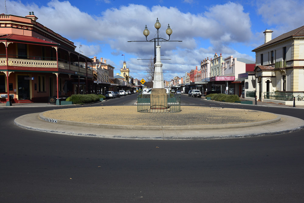 The main street of Glen Innes NSW