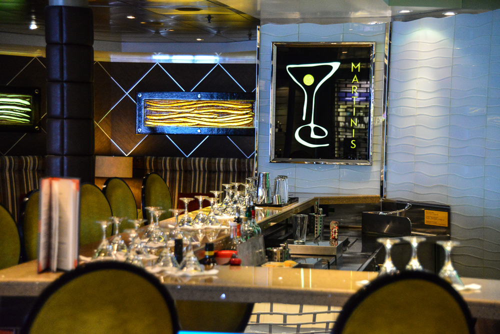 The martini bar