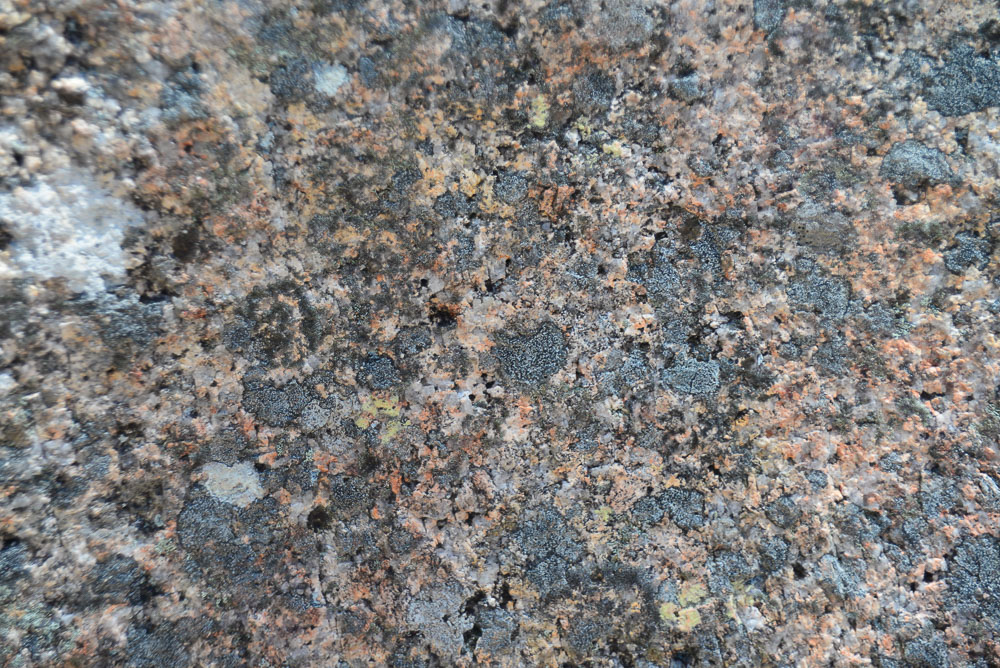 Weathered granite slowly falling apart