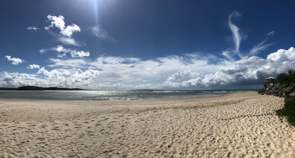 The Noosa river mouth