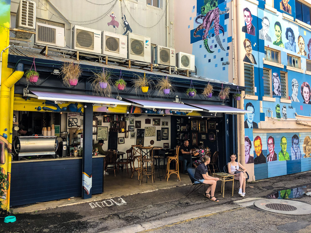 Good coffee in the Townsville backstreets